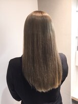 エイト 沖縄豊崎店(EIGHT toyosaki)&nbsp;【EIGHT 豊崎】お客様スタイル_イルミナベージュカラー