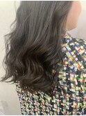 透明感ダークアッシュ