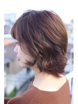 ニコ(NICCO) ナチュラルブラウンガーリーヘア♪