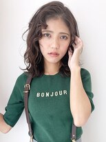 アルバム 銀座(ALBUM GINZA)&nbsp;カジュアルミディ_ローライトスリークボブ厚めバング_37502