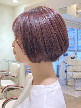レンジシキチジョウジ (RENJISHI KICHIJOJI) アゴラインボブシースルーバング【RENJISHI 松岡】