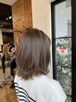 ディッシュ 五反田(dish)&nbsp;脱白髪染めハイライト/艶3倍・透明感UP＊五反田美容院