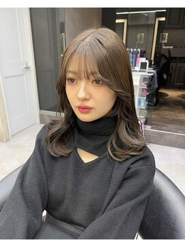 ロンドアヴァントゥス 池袋(Lond aventus) 韓国レイヤー/韓国風/ボブ/髪質改善/黒髪/ブリーチなし〔池袋〕