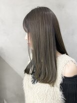 ミモザ(Mimosa)&nbsp;《Mimosa》オリーブグレージュ/くすみカラー/ブリーチなし