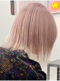 white pink [新宿駅/グレーベージュ/黒髪]