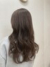 ヘアカラー＋カット＋前後処理トリートメント　7700円　120分