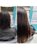 #イメチェン#エクステ#大変身#ギャル#インナーカラー#インナー