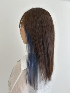 ヘアアンドメイク ムーア(Muuua) 色落ちも可愛いインナーカラー