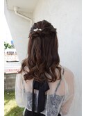 ヘアセット×ハーフアップ【四日市】