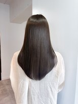 ネイヴィル オモテサンドウ(navile omotesando)&nbsp;髪質改善トリートメント×シアーブラウンロング