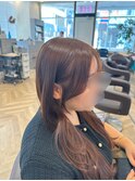 結んでも下ろしても可愛い顔まわり