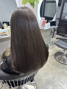 エトラ 渋谷店(etora) 艶髪 透明感 グレージュ 髪質改善