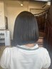 髪質改善 カット+チュ-ニングストレ-ト+クイックトリ-トメント 通常14520円