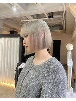 ディセンシー(Dicency) 【chika style】ホワイトベージュ×ボブ