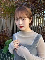 ジーナ 船橋南口(Zina)&nbsp;髪質改善＊ピンクツヤカラーボブ＊美髪【Zina船橋】