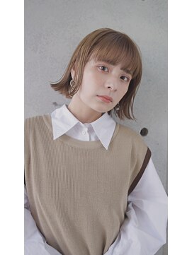 エクラート ミリア 船橋(ECLART milia) 髪質改善で作る柔らかロブ|ナチュラルな美髪スタイル