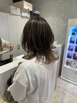 ケンジ 平塚 アネッタ(KENJE annetta) 艶髪ストレート　髪質改善カラー　髪質改善トリートメント