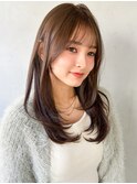 ★ #小顔チェリーブラウンミニウルフデジタルパーマ