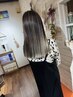 人気【デザインカラーカット＋炭酸＋トリートメント】24800