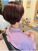 春風になじむ、軽やかチェリーピンクボブ