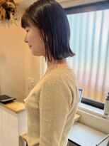 ニードバイスケール(NEED by SCALE) 肩上の切りっぱなしボブ【坂口恵梨子】