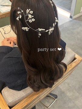メイ 池袋(mei) パーティヘアアレンジ/ヘアセット/ヘアアレンジ