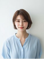 e.m.a プレミアムビューティーサロン 栄駅店(e.m.a PREMIUM BEAUTY SALON)&nbsp;ボブ/イメチェン/外ハネボブ/美髪/ワイドバング/髪型