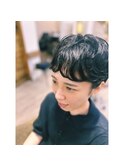 ショートパーマスタイル/ゆるっと動きのあるパーマスタイル