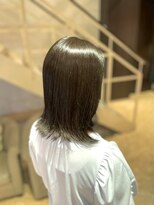 アース 千葉店(HAIR&MAKE EARTH)&nbsp;ブリーチ無しグレージュ