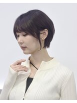 メモリーズ 表参道(Memories) 大人可愛い骨格診断ショートボブ20代30代40代50代60代前髪あり