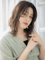 モッズヘア 上尾西口店(mod's hair)&nbsp;かきあげ前髪大人美人エアリーミディアムTc5上尾20代30代40代