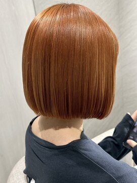 アンベル(ANBEL) レイヤーカット髪質改善ダブルカラーブリーチ西宮ハイライト