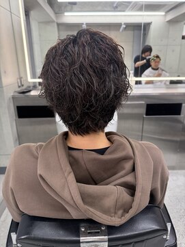 サーフカール×ウルフカット