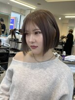 エルサザリープ 三宮(Elsa the leap)&nbsp;ダークグレー／ココアブラウン／ダークアッシュ／タッセルボブ