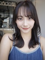 ヌヌ 渋谷 原宿 明治神宮前(nunu)&nbsp;レイヤーカットウルフカットボブグレージュオリーブべージュ