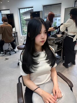 ザシェノンウメダ(THA CHAINON UMEDA) 心斎橋/着物ヘア/大人ガーリー/ダークアッシュ/似合わせカット