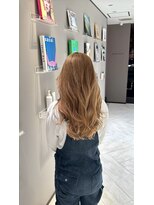 アース エレガンス 吉祥寺店(EARTH Elegance) ハイトーンをきれいに見せる、コテ巻きパーマ