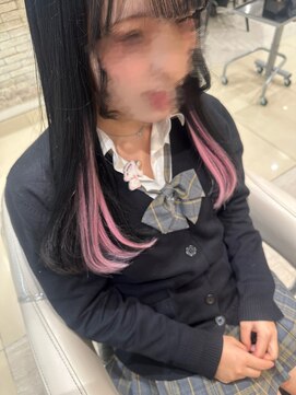 キャパ(CAPA) インナーカラー風シールエクステ