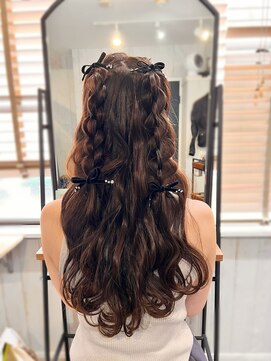 ヘアセット・着付専門店 SET.me 渋谷【ヘアセット/結婚式】【4/11NEWOPEN(予定)】 アレンジヘアセット
