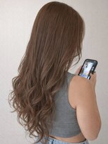 キリ 逗子(kiri)&nbsp;逗子葉山ミルクティーダブルカラーブリーチグレージュ韓国風Y166