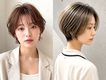 ノア 三宮店(NOA)の写真/似合わせにこだわるショートカット