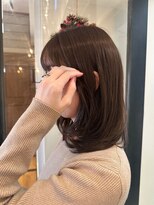 ラボヌールヘアーレーヴ 池袋店(La Bonheur hair reve)&nbsp;ミディアムレイヤー/ブラウンベージュ/艶髪/佐藤