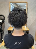 縦落ちパーマ