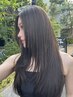 【45日以内再来クーポン】透明感カラー＋カット