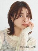 大人ハッシュカット小顔ミディアムレイヤー似合わせくびれ韓国