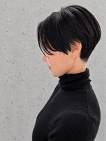 ネス ヘアメゾン アシヤ(ness HAIR MAISON ASHIYA)&nbsp;大人女性のハンサムベリーショート/黒髪小顔ショート【芦屋川】