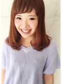 ナチュラルストレート☆ショートバング
