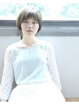 ヘア アンドメイク キヨシ(Hair and Make kiyoshi) kiyoshi/ナチュラル　＊透明感ショートボブ＊