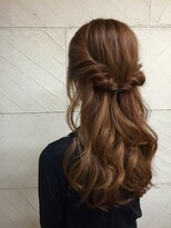 リバース(Re:birth)&nbsp;上品ブライダルハーフアップ