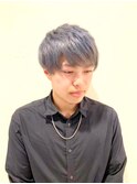 刈り上げソフトマッシュ×シルバーアッシュ